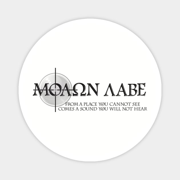 Molon Labe - "Come and Get Them" Magnet by DDGraphits